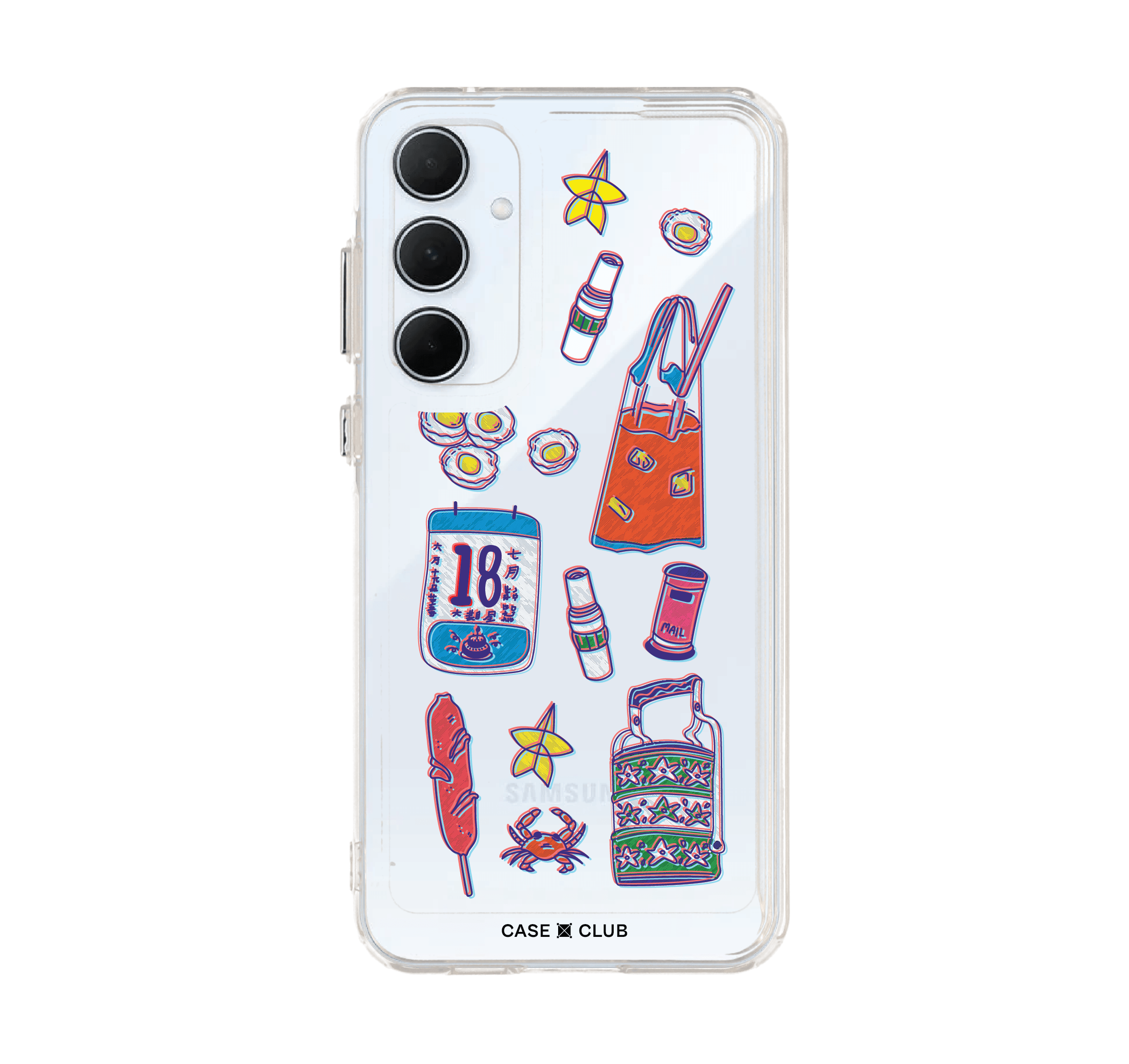 เคสใส samsung a55 ลายเซ็นไทย