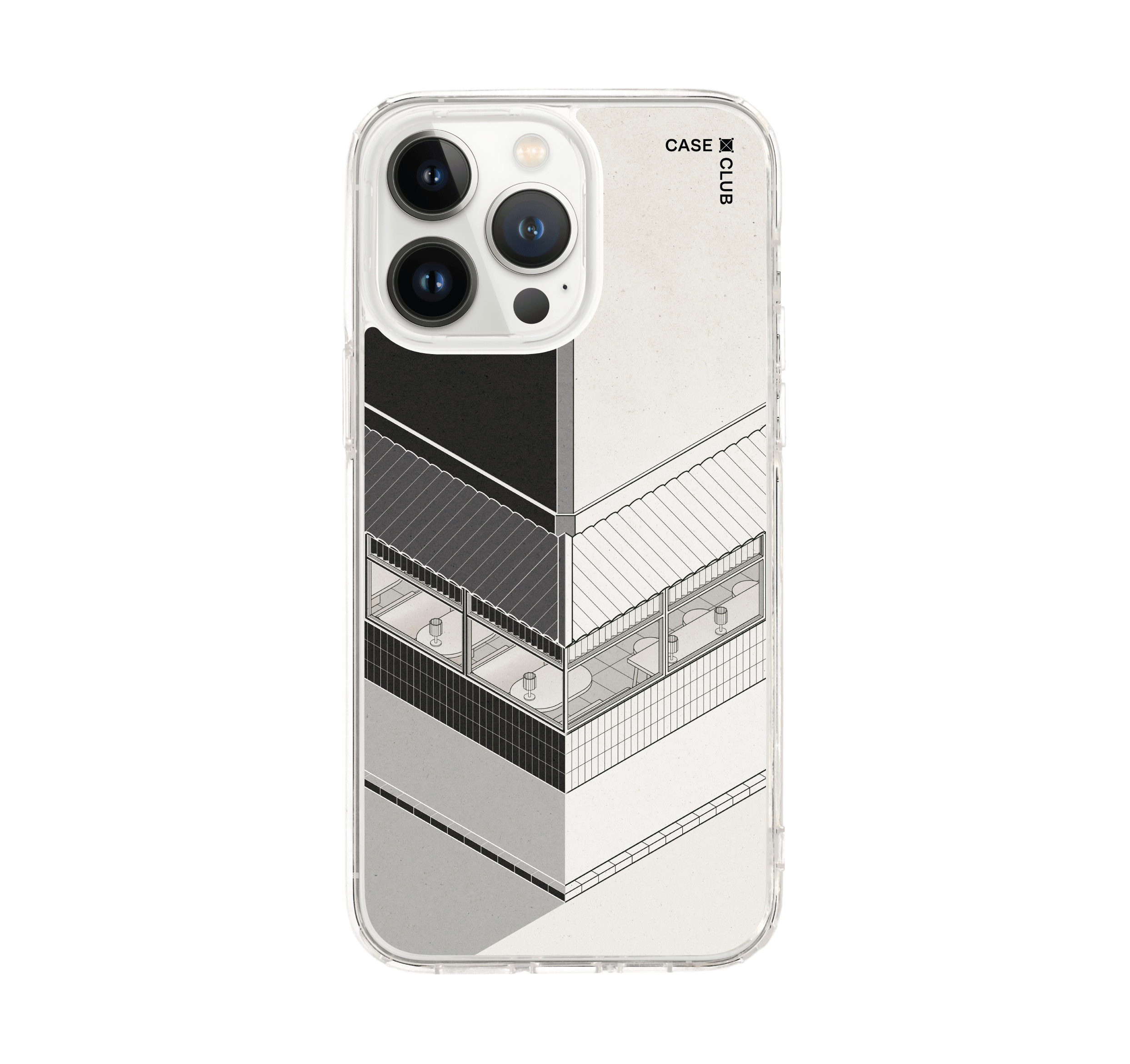 เคสใส iPhone 14 Pro Max บาร์มุมถนน