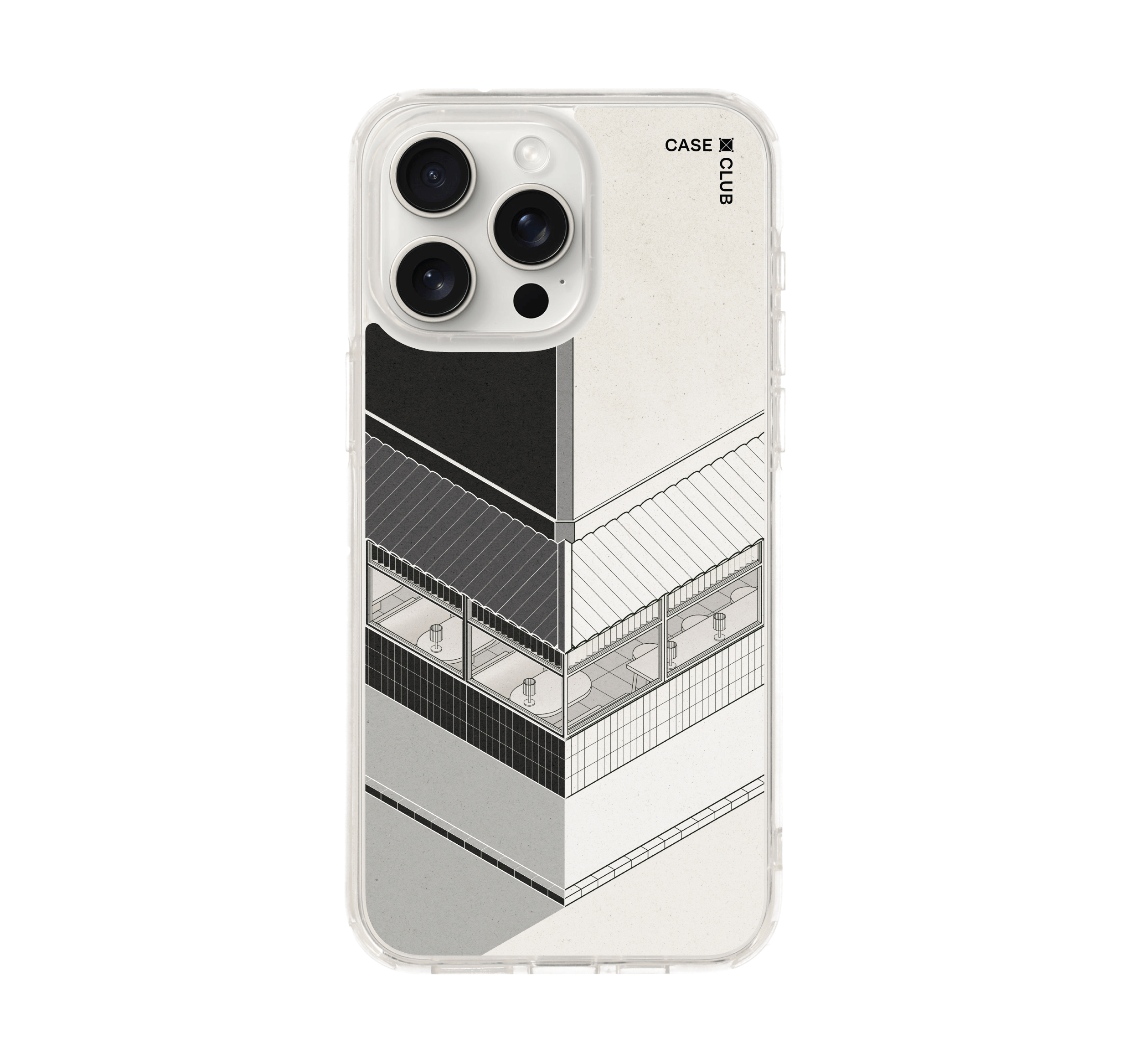 iPhone 15 Pro Max Clear Case The Corner Bar