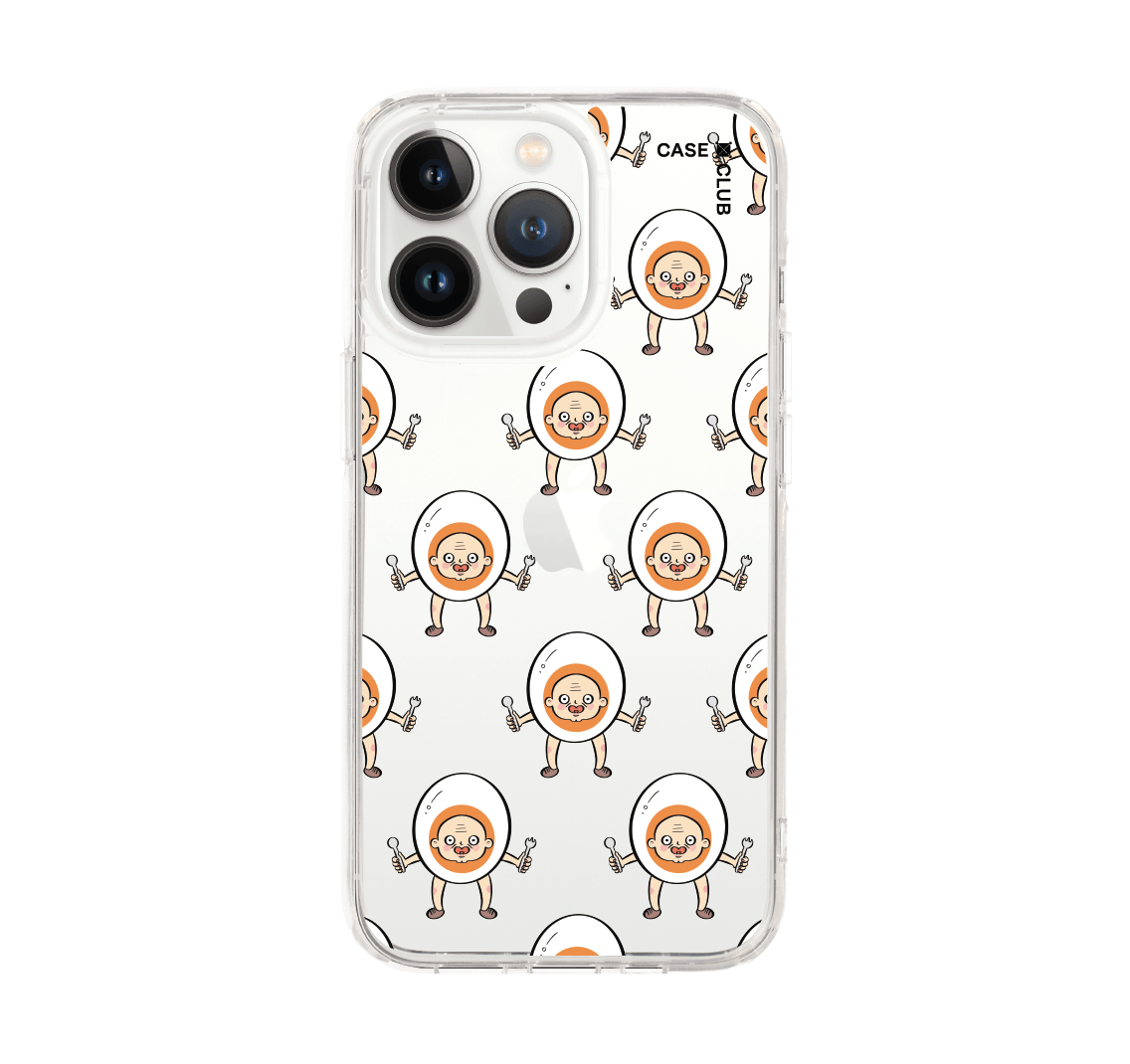 เคสใส iphone 13 pro ลุงไข่ต้ม