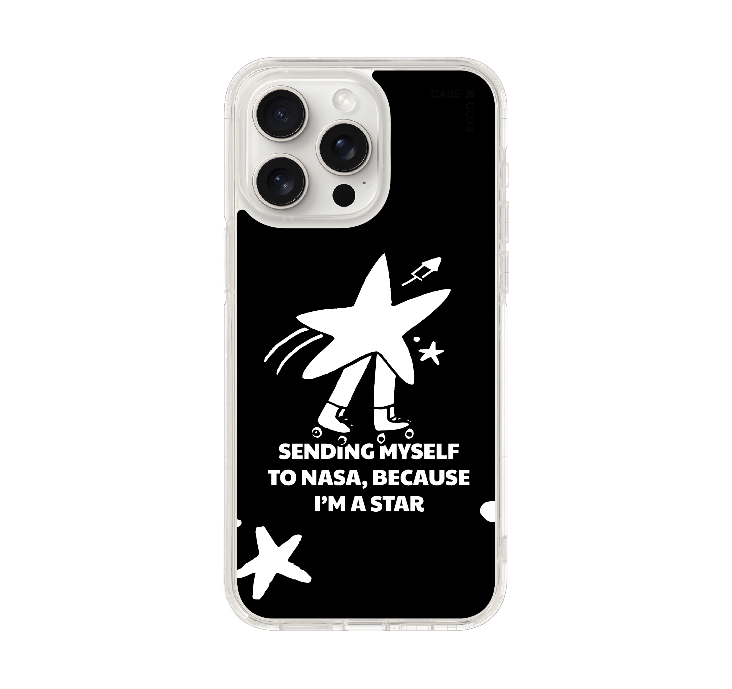 เคสใส iphone 15 pro max ฉันคือดาว