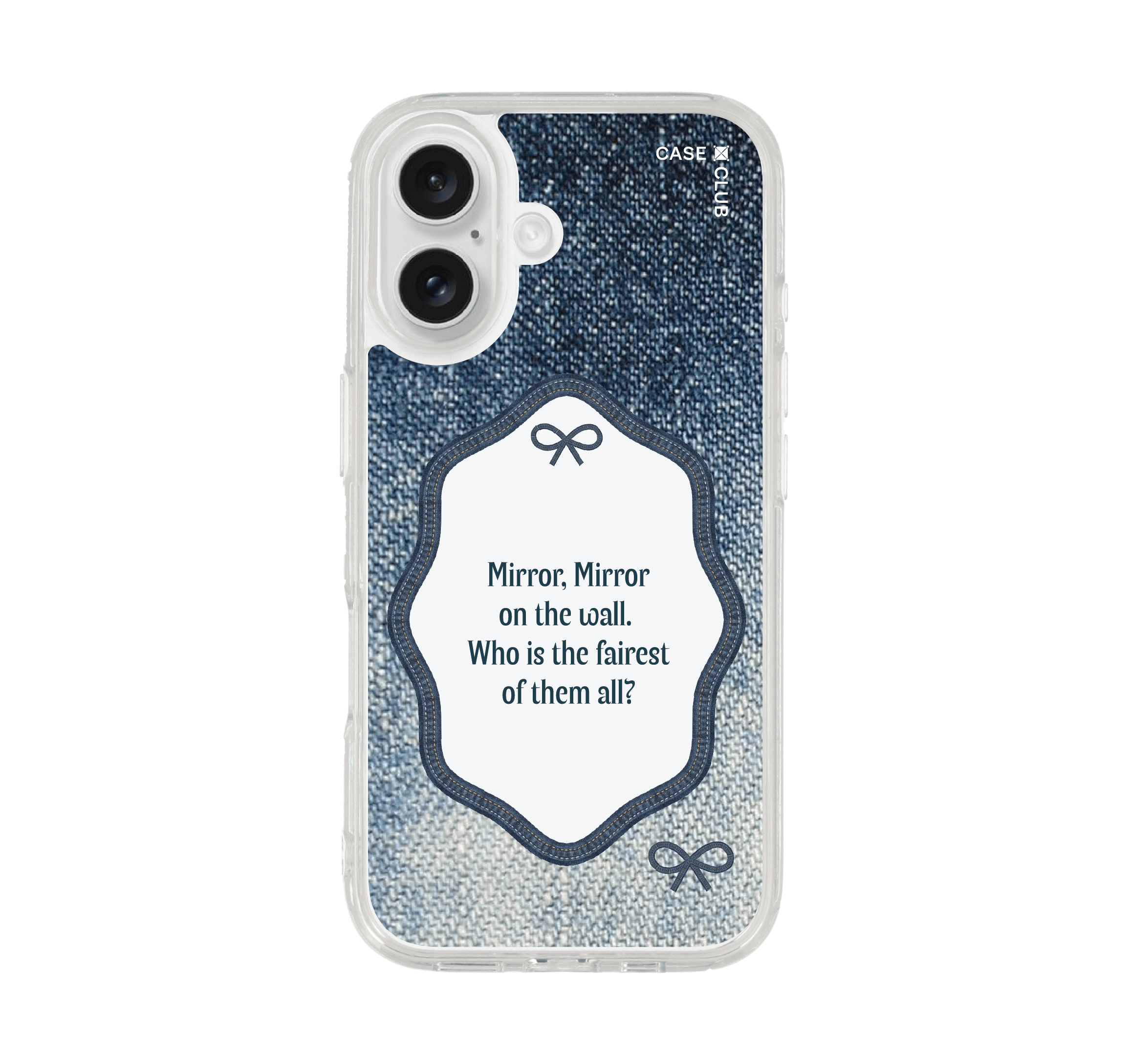 เคสใส iphone 16 คำคมกระจก