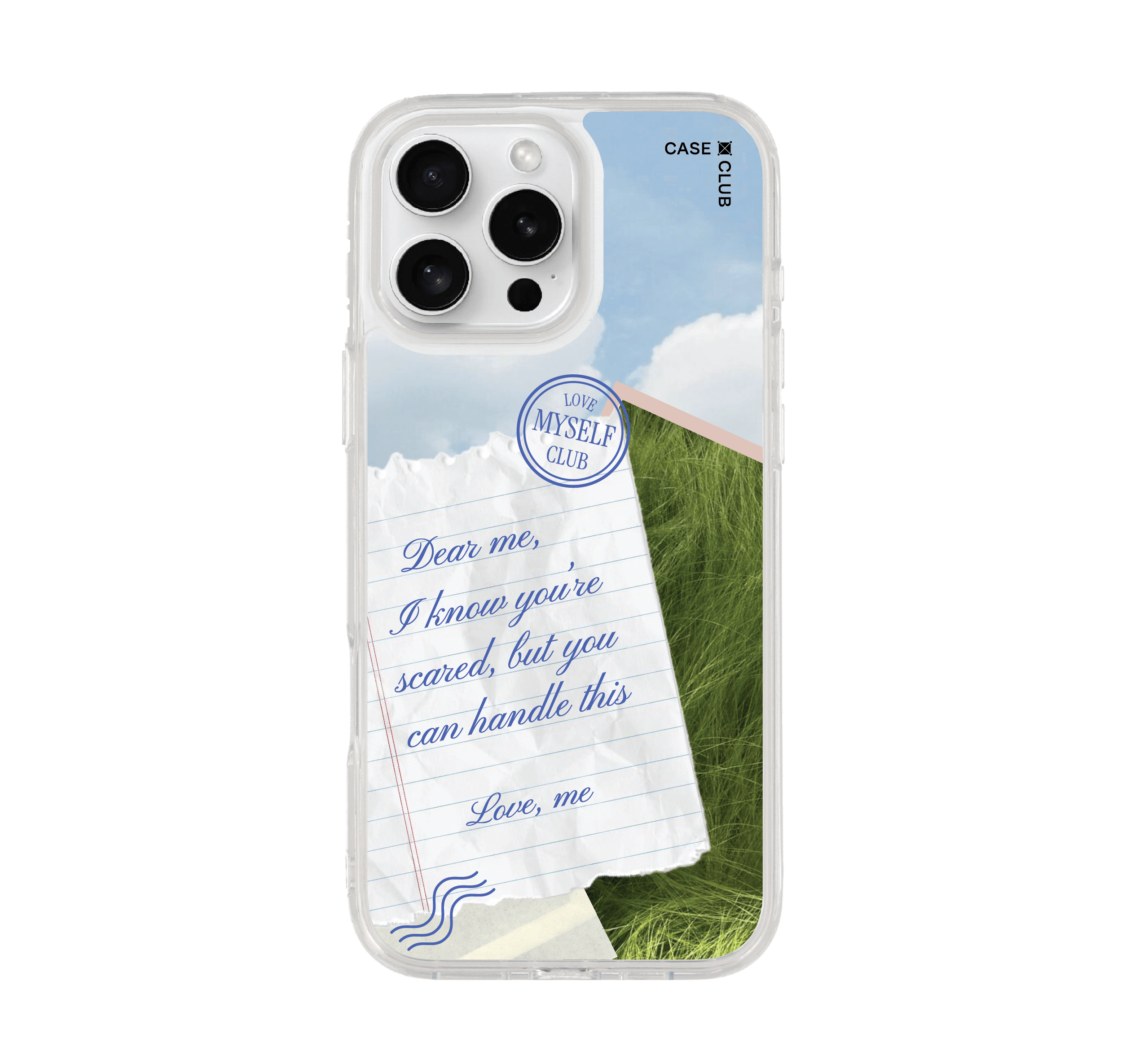เคสใส iPhone 16 Pro Max โน้ตคำคม