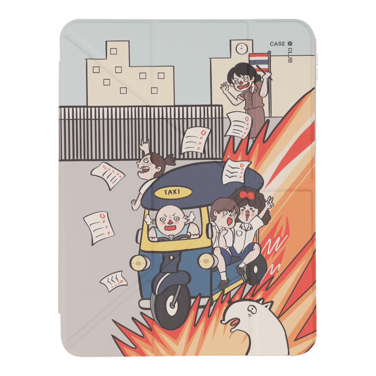 ipad gen 10th/11th 2025 tuk tuk pattern