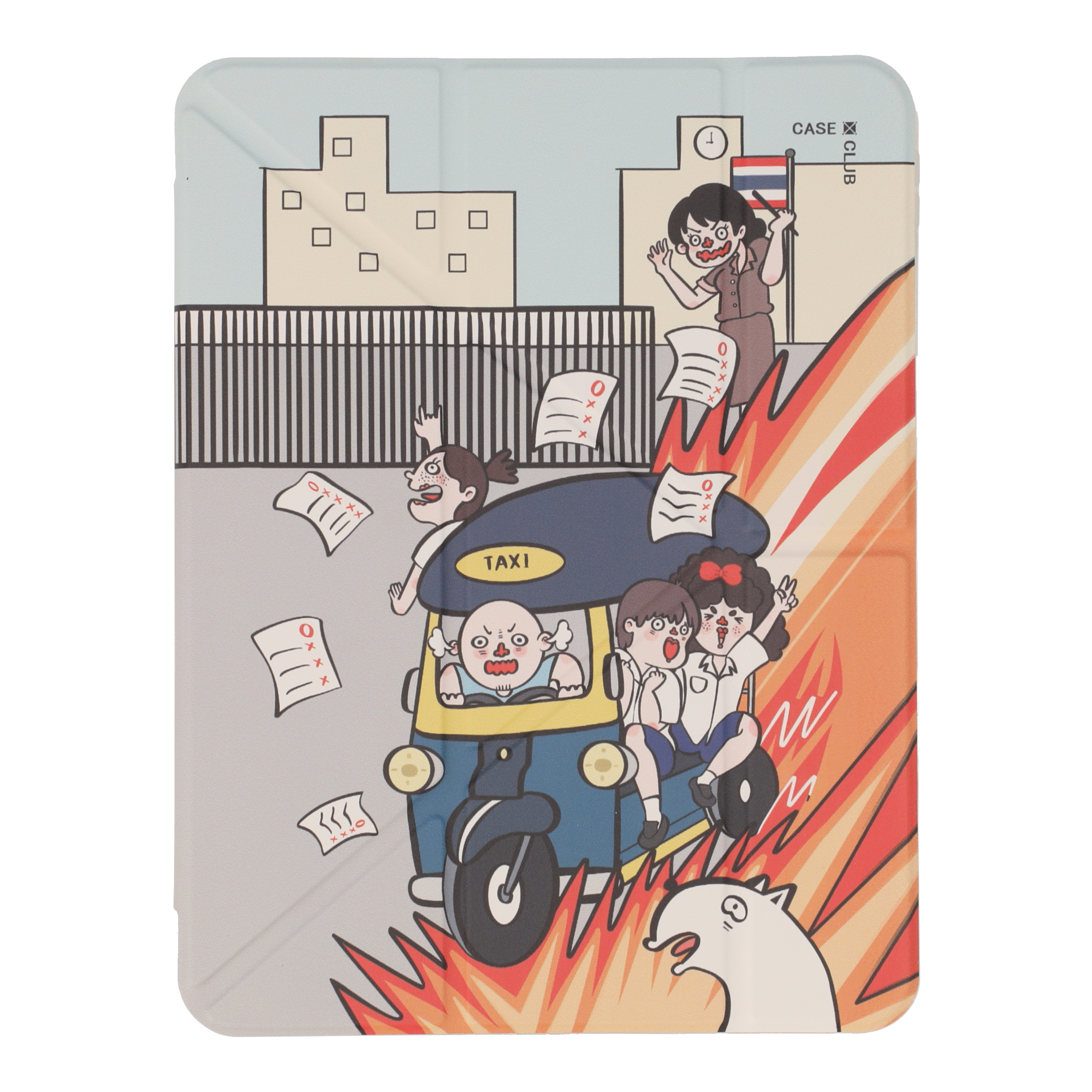 ipad air4/5/6/7 11" 2025 (m2/m3) tuk tuk pattern