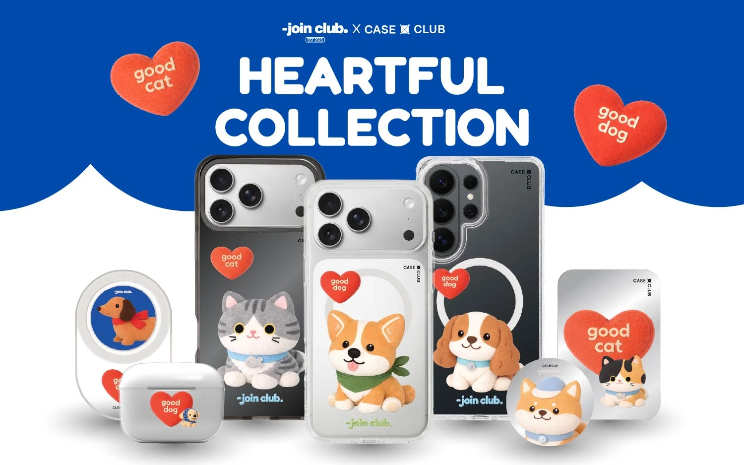 new drop: join the club heartful