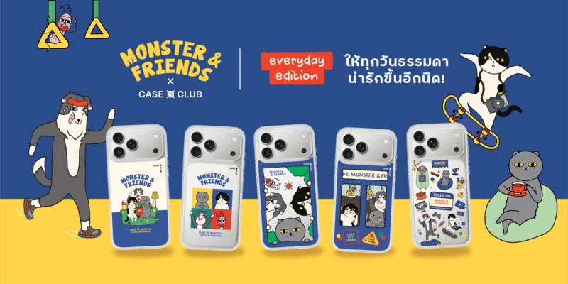 monster and friends x caseclub phone cases and accessories