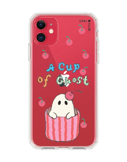 เคสใส iphone 11 a cup of ghost club