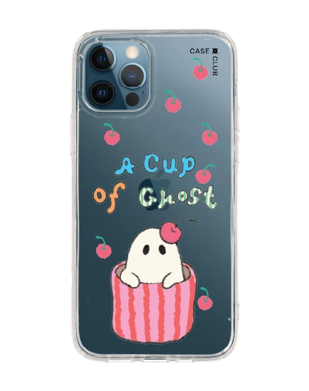 เคสใส iphone 12/12 pro a cup of ghost club