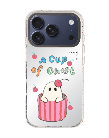 เคสกระจกใส iphone 17 pro mirror magsafe a cup of ghost club