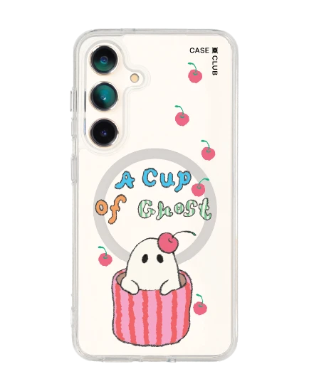samsung galaxy s25 clear magsafe a cup of ghost club