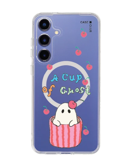 samsung galaxy s25 plus clear magsafe a cup of ghost club