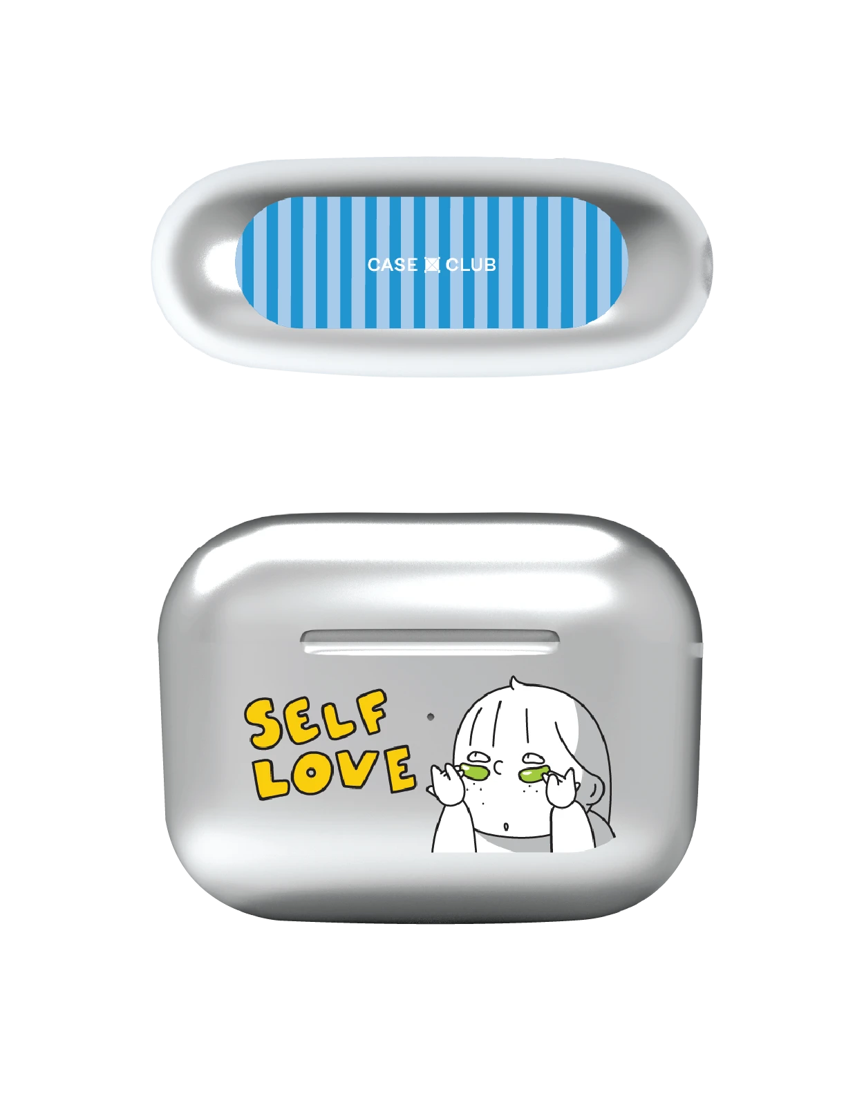 airpods pro 3 silver case a friend of ease around