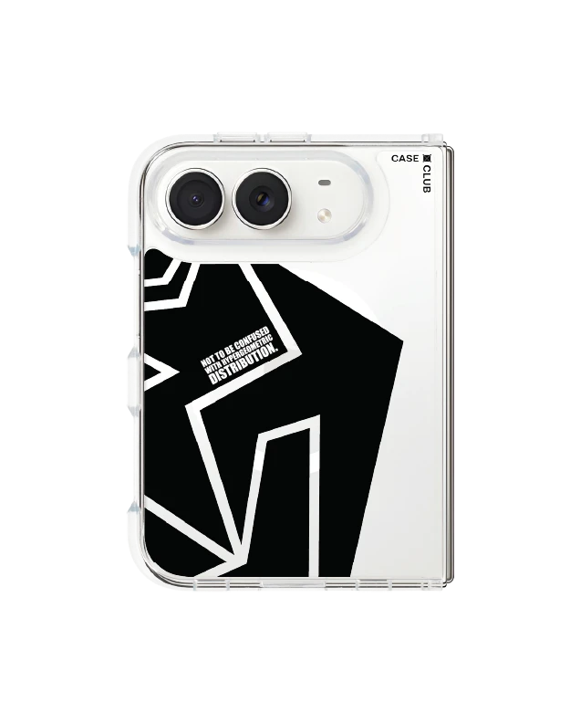 iphone duo clear magsafe abstract black angles