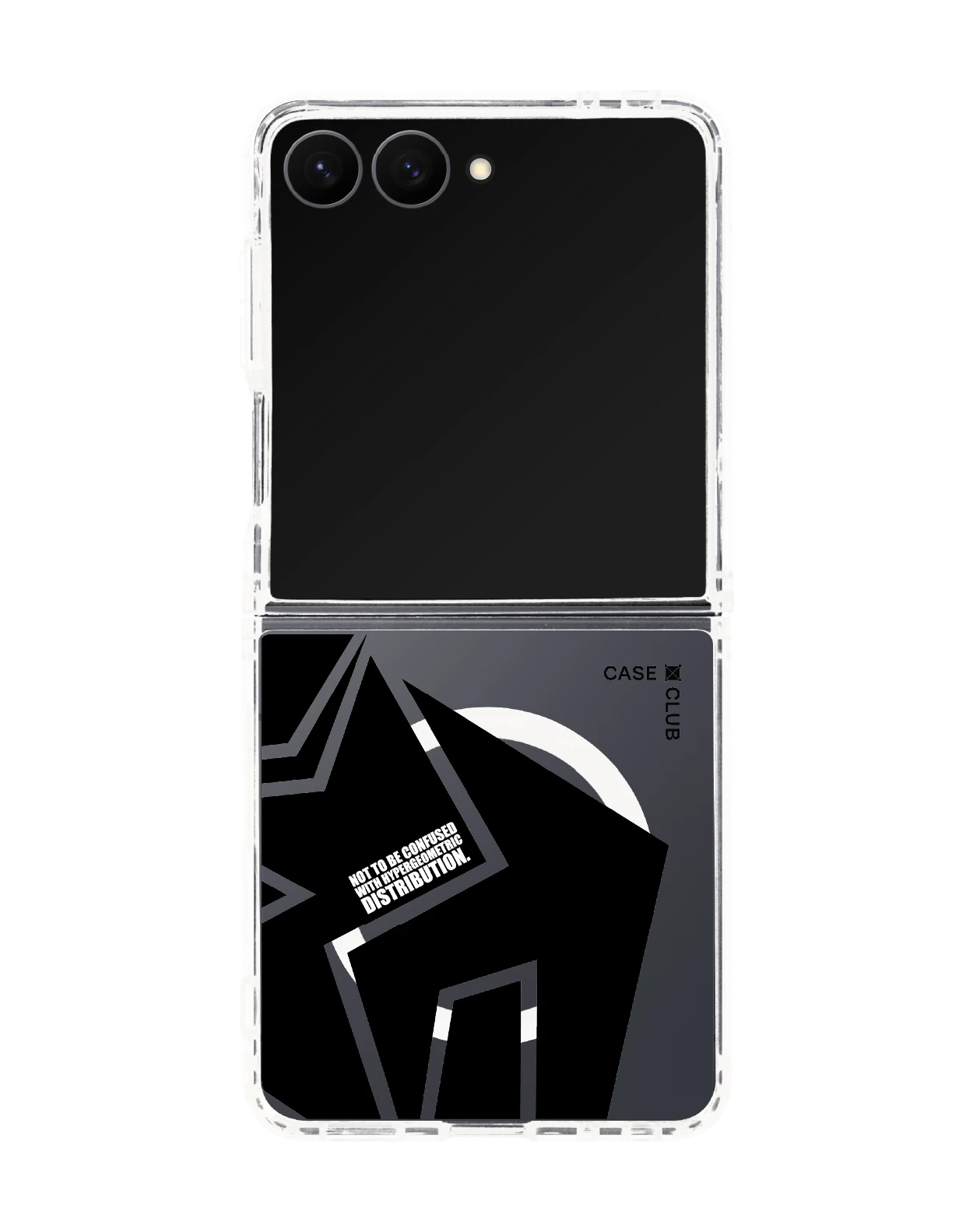 samsung galaxy z flip 8 clear magsafe abstract black angles