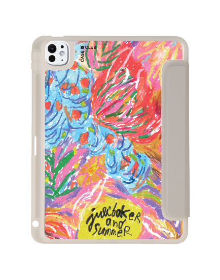 เคสใส ipad pro 11 สีเทา juli baker ดอกไม้