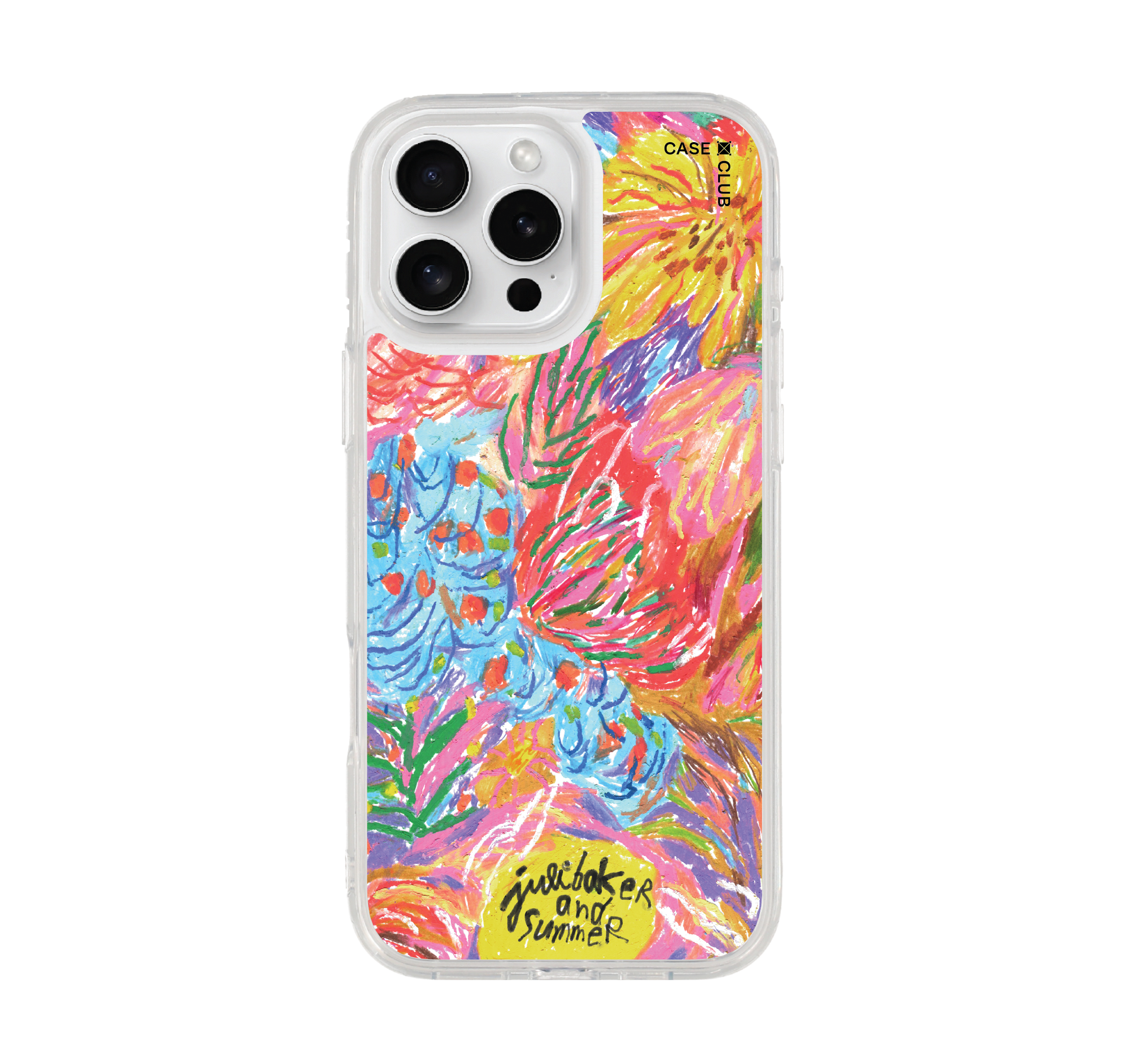 เคสใส iPhone 16 Pro Max Juli Baker ดอกไม้