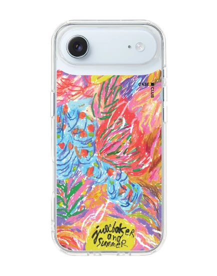 เคสใส iphone air ดอกไม้สไตล์ abstract โดย juli baker