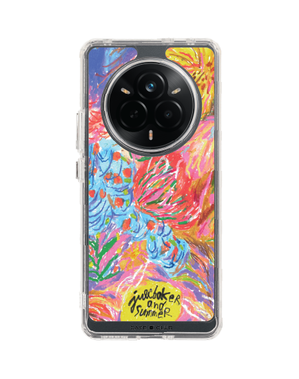 เคสใส realme 14 pro juli baker ดอกไม้