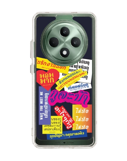 oppo reno 12f clear case akkara losing it