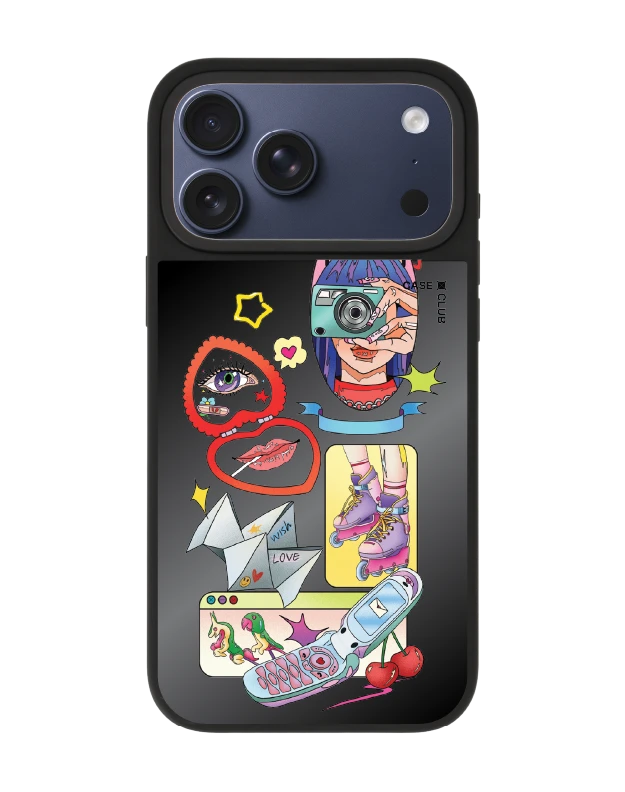 iphone 17 pro max matte mirror magsafe analog diary by bomfha