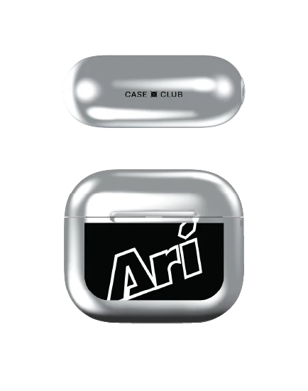 เคสสีเงิน airpods รุ่น 3 ari bold mode