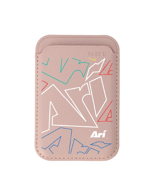 baby pink wallet magsafe ari energy mode