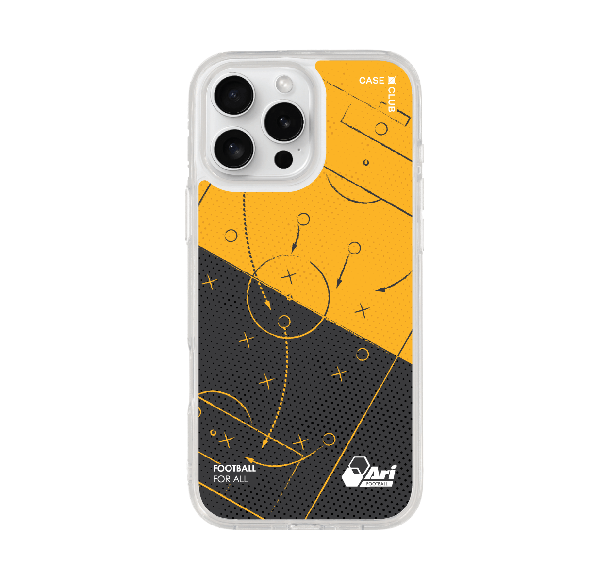 เคสใส iPhone 16 Pro Max ARI ฟุตบอล