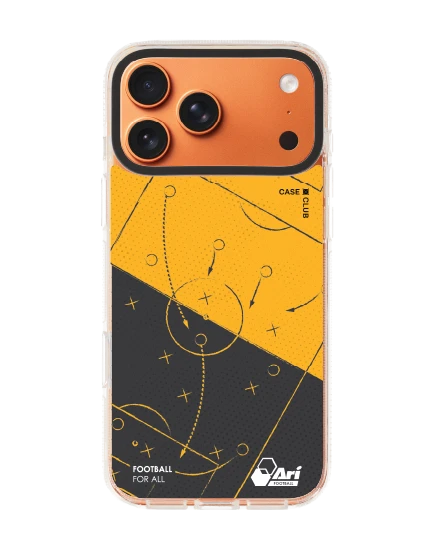 iphone 17 pro max clear case magsafe shield ari football