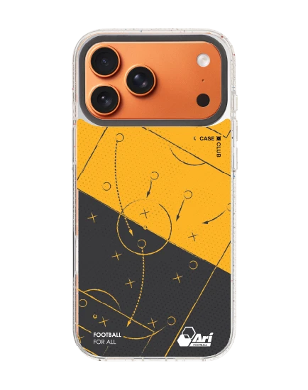เคสกระจกใส iphone 17 pro max mirror magsafe ari ลายฟุตบอล