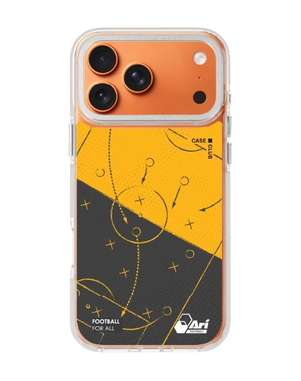 เคสใส iphone 17 pro max magsafe สีขาว ari ลายฟุตบอล