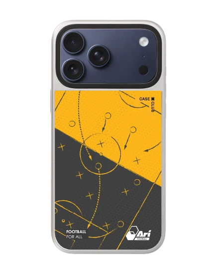 เคสกระจก iphone 17 pro max magsafe ari ลายฟุตบอล
