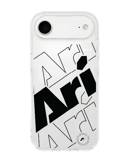 iphone air clear ari logomania black
