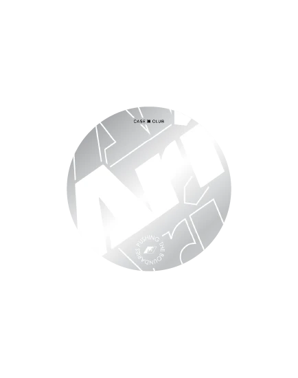 ป็อปกริปกระจก ari โลโก้มาเนียสีขาว แนวสตรีท