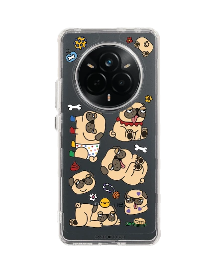 เคสใส realme 14 pro น้องปั๊กแก้มยุ้ยตัวป่วน