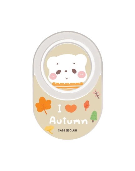 clear popgrip bearplease autumn