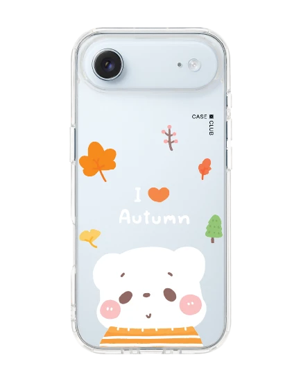 เคสใส iphone air bearplease autumn