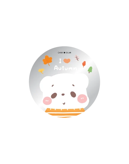 mirror popgrip bearplease autumn