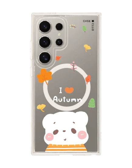 เคสใส samsung s24 ultra magsafe bearplease autumn