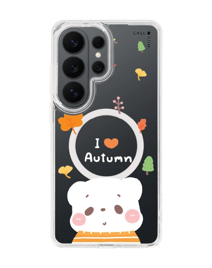 เคสใส samsung galaxy s26 ultra clear magsafe bearplease autumn