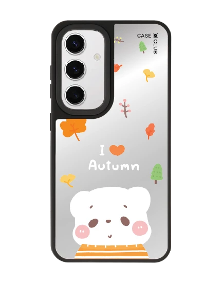 samsung s24 matte mirror magsafe bearplease autumn