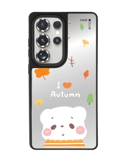 samsung s25 ultra matte mirror magsafe bearplease autumn