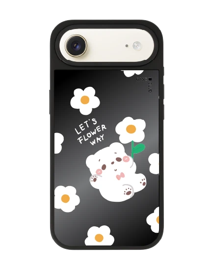 เคสกระจก iphone air matte magsafe bearplease daisy