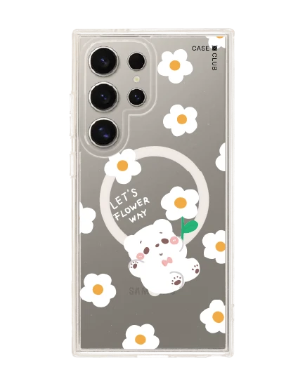 เคสใส samsung s24 ultra magsafe bearplease daisy