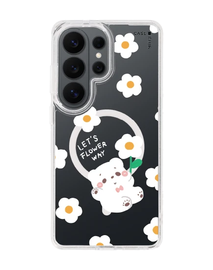 เคสใส samsung galaxy s26 ultra clear magsafe bearplease daisy