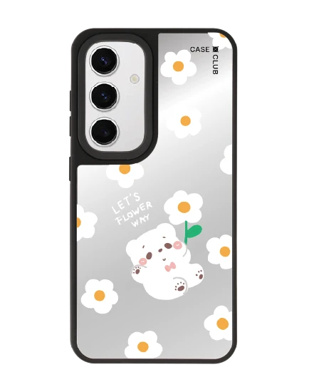 samsung s24 matte mirror magsafe bearplease daisy