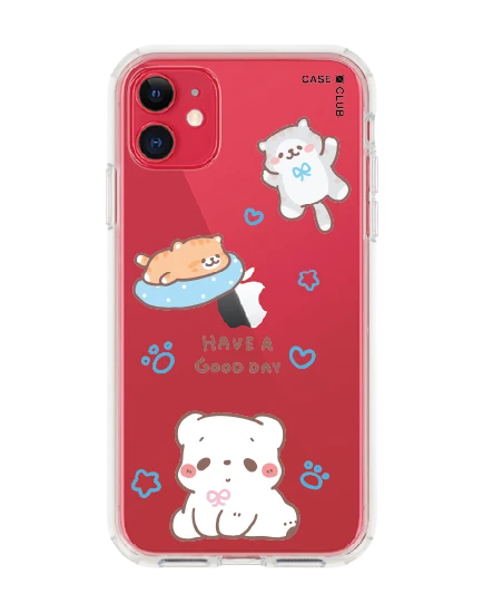 เคสใส iphone 11 bearplease have a good day