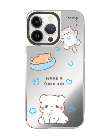 เคสกระจก iphone 14 pro max magsafe bearplease have a good day