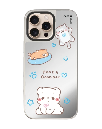 iphone 16 pro max mirror case magsafe bearplease have a good day
