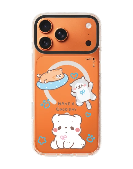 iphone 17 pro max clear case magsafe shield bearplease have a good day